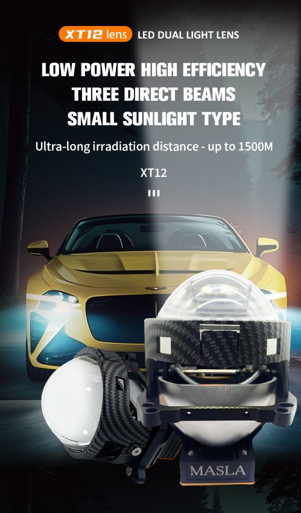 3 Inch Bi-LED Projector Headlight Ultra Bright Lens LED Headlight Retrofit