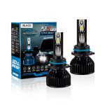 9-36V CSP Chips Car LED Headlight bulb Plug & Play Replacement for H4 H7 H11 9005/9006–ABS