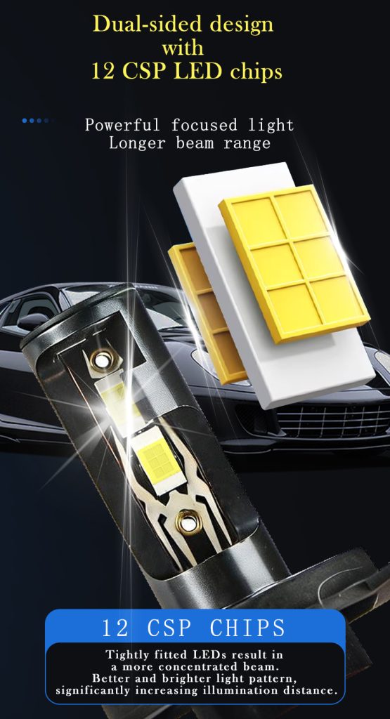 H4 H7 H1 9005/9006 LED headlight bulb Super Bright Car Head Lamp-a8