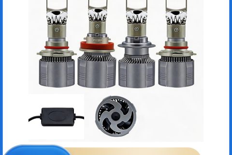 90W LED Mini Lens Headlight Bulb H7 H8 H9 H11 9005 HB3 9006 HB4 Replacement for Car Motorcycle Truck-A80