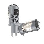 H4 Plug & Play Lens Headlight 90W High Beam 53W Low Beam Wide Voltage for Car Motorcycle Truck