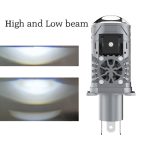H4 Plug & Play Lens Headlight 90W High Beam 53W Low Beam Wide Voltage for Car Motorcycle Truck