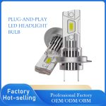 Plug & Play LED Headlight Bulb Direct Replacement for Halogen Bulb 3000K 4300K 6000K