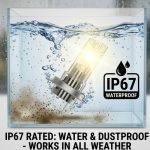 Plug & Play LED Headlight Bulb Direct Replacement for Halogen Bulb 3000K 4300K 6000K