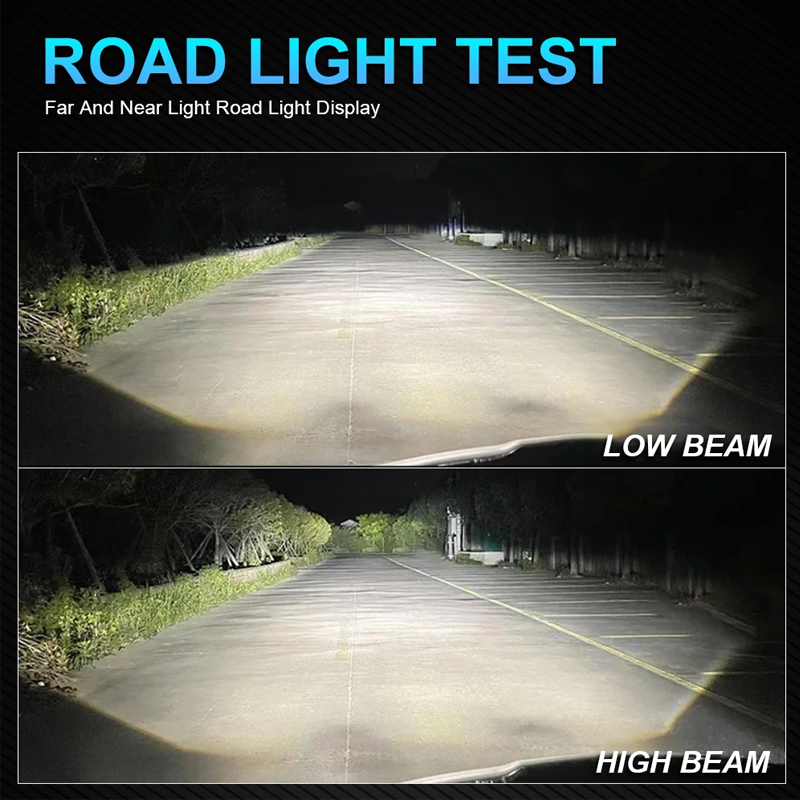 3 Inch Bi-LED Projector Lens Headlight High Low Beam Integrated LED Lens for Car Retrofit Upgrade