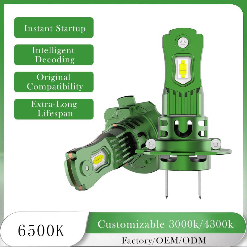 16-Core Plug & Play LED Headlight Bulb 6000K for Car SUV Truck | Custom 3000K & 4300K-N1