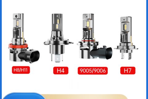 H4 H7 H11 9005 9006 Plug & Play LED Headlight Bulb 6500K Direct Replacement for vehicle