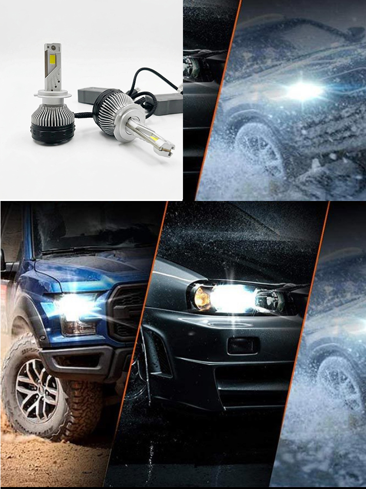 300W 4-Copper Tube LED Headlight Bulb H1 H4 H7 H11 9005 9006 9012 | OEM & Wholesale-Q12
