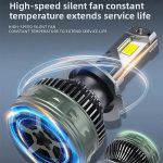 300W 4-Copper Tube LED Headlight Bulb H1 H4 H7 H11 9005 9006 9012 | OEM & Wholesale-Q12