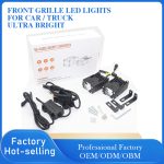 LED Grille Light High Low Beam Driving Light for Car Truck SUV Off Road Modification motorcycle electric vehicle high and low beam auxiliary spotlight-U49