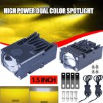 LED Grille Light High Low Beam Driving Light for Car Truck SUV Off Road Modification motorcycle electric vehicle high and low beam auxiliary spotlight-U49