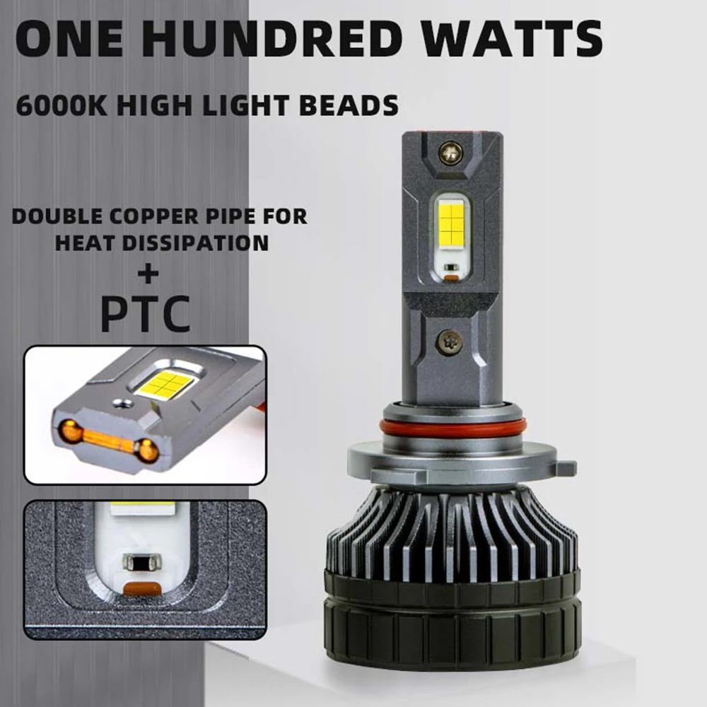 LED Grille Light High Low Beam Driving Light for Car Truck SUV Off Road Modification-V8