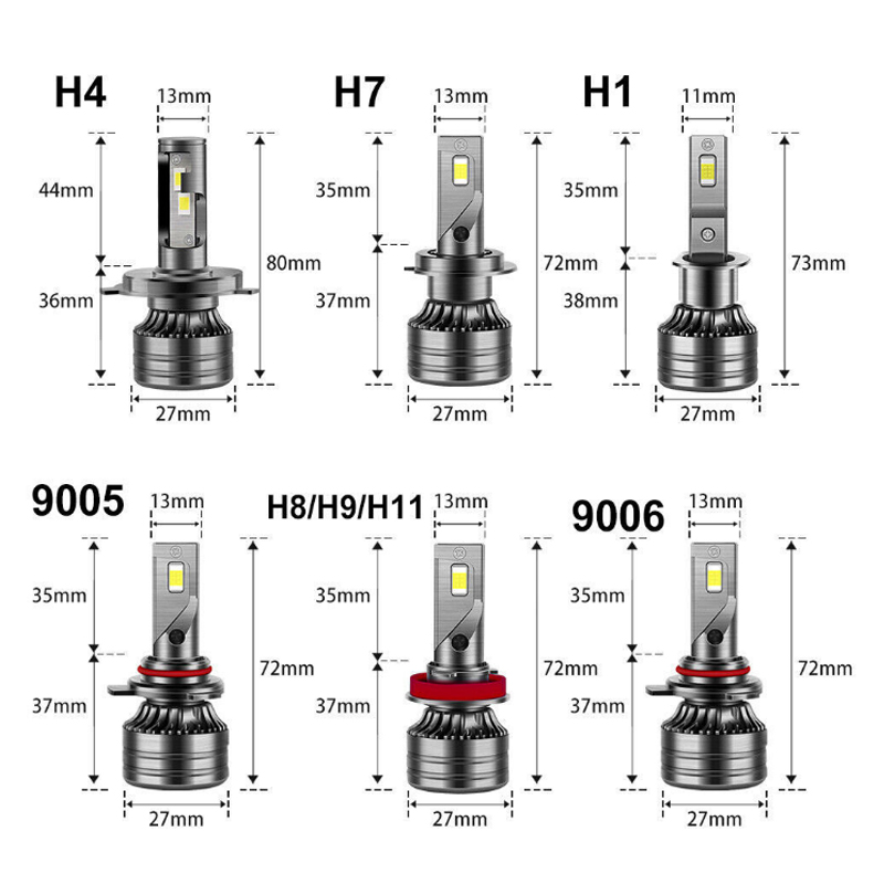 CANBUS LED headlight 3575 chip universal modified light-刀锋
