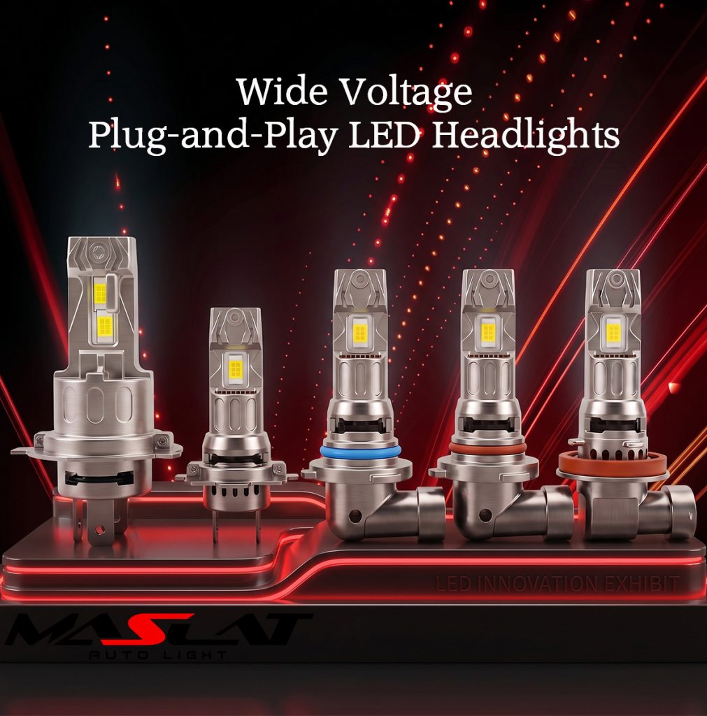 Plug & Play LED Headlight Bulb H4 H7 H11 9005 9006 9012 4300K 6000K Direct Replacement Factory Supply