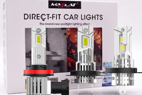 Plug-and-play Universal LED Headlight Bulb Replacement H1 H4 H7 H11 9005 9006 9012 for Cars Trucks & SUVs